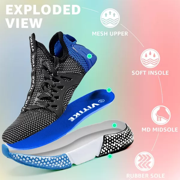 WETIKE Mesh Slip On Lightweight Running Sneakers