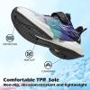 imageVITUOFLY Boys Sneakers Kids Running Shoes Girls Mesh Fitness Shoe Indoor Training Sneaker Lightweight Outdoor Sports Athletic Tennis Shoes for Little KidBig KidGreyBlackBlue8222