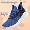 imageVITUOFLY Boys Sneakers Kids Running Shoes Girls Mesh Fitness Shoe Indoor Training Sneaker Lightweight Outdoor Sports Athletic Tennis Shoes for Little KidBig Kid8091kblue