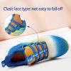 imageVITUOFLY Boys Sneakers Kids Running Shoes Girls Mesh Fitness Shoe Indoor Training Sneaker Lightweight Outdoor Sports Athletic Tennis Shoes for Little KidBig Kid8091colorfue Blue