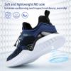 imageVITUOFLY Boys Sneakers Kids Running Shoes Girls Mesh Fitness Shoe Indoor Training Sneaker Lightweight Outdoor Sports Athletic Tennis Shoes for Little KidBig Kid8075blue