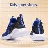 imageVITUOFLY Boys Sneakers Kids Running Shoes Girls Mesh Fitness Shoe Indoor Training Sneaker Lightweight Outdoor Sports Athletic Tennis Shoes for Little KidBig Kid8091kblue
