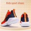 imageVITUOFLY Boys Sneakers Kids Running Shoes Girls Mesh Fitness Shoe Indoor Training Sneaker Lightweight Outdoor Sports Athletic Tennis Shoes for Little KidBig Kid8091orange