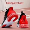 imageVITUOFLY Boys Sneakers Kids Running Shoes Girls Mesh Fitness Shoe Indoor Training Sneaker Lightweight Outdoor Sports Athletic Tennis Shoes for Little KidBig Kid821black Red