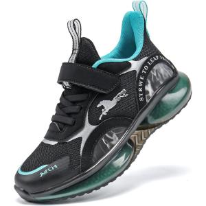 imageVITUOFLY Boys Sneakers Kids Running Shoes Girls Mesh Fitness Shoe Indoor Training Sneaker Lightweight Outdoor Sports Athletic Tennis Shoes for Little KidBig Kid8172kblack Blue