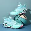 imageVITUOFLY Kids Basketball Shoes Boys Air Cushion Sneakers Girls Mid Top School Training Shoes NonSlip Outdoor Sports Shoes Comfortable Boys Running Shoes Durable Little KidBig KidGreen399