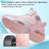 imageVITUOFLY Kids Basketball Shoes Boys Air Cushion Sneakers Girls Mid Top School Training Shoes NonSlip Outdoor Sports Shoes Comfortable Boys Running Shoes Durable Little KidBig KidPink8235
