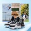 imageVITUOFLY Kids Basketball Shoes Boys Air Cushion Sneakers Girls Mid Top School Training Shoes NonSlip Outdoor Sports Shoes Comfortable Boys Running Shoes Durable Little KidBig KidWhiteBlack8235