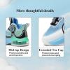 imageVITUOFLY Kids Basketball Shoes Boys Air Cushion Sneakers Girls Mid Top School Training Shoes NonSlip Outdoor Sports Shoes Comfortable Boys Running Shoes Durable Little KidBig KidBlueGreen8235