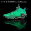 imageVITUOFLY Kids Basketball Shoes Boys Air Cushion Sneakers Girls Mid Top School Training Shoes NonSlip Outdoor Sports Shoes Comfortable Boys Running Shoes Durable Little KidBig KidGreen399