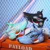 imageVITUOFLY Kids Basketball Shoes Boys Air Cushion Sneakers Girls Mid Top School Training Shoes NonSlip Outdoor Sports Shoes Comfortable Boys Running Shoes Durable Little KidBig KidBlack806