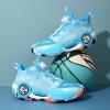 imageVITUOFLY Kids Basketball Shoes Boys Air Cushion Sneakers Girls Mid Top School Training Shoes NonSlip Outdoor Sports Shoes Comfortable Boys Running Shoes Durable Little KidBig KidBlue399