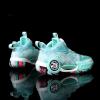 imageVITUOFLY Kids Basketball Shoes Boys Air Cushion Sneakers Girls Mid Top School Training Shoes NonSlip Outdoor Sports Shoes Comfortable Boys Running Shoes Durable Little KidBig KidGreen399
