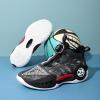 imageVITUOFLY Kids Basketball Shoes Boys Air Cushion Sneakers Girls Mid Top School Training Shoes NonSlip Outdoor Sports Shoes Comfortable Boys Running Shoes Durable Little KidBig KidBlack399