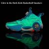 imageVITUOFLY Kids Basketball Shoes Boys Air Cushion Sneakers Girls Mid Top School Training Shoes NonSlip Outdoor Sports Shoes Comfortable Boys Running Shoes Durable Little KidBig KidBlue399