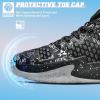 imageWETIKE Boys Girls Shoes  Kids Sneakers for Running Basketball ampamp Tennis  NonSlipBlackf28