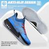 imageWETIKE Boys Girls Shoes  Kids Sneakers for Running Basketball ampamp Tennis  NonSlipBluef28