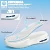 imageWETIKE Boys Girls Shoes  Kids Sneakers for Running Basketball ampamp Tennis  NonSlipWhitef27