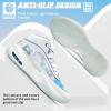 imageWETIKE Boys Girls Shoes  Kids Sneakers for Running Basketball ampamp Tennis  NonSlipWhitef27