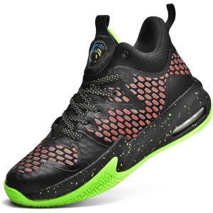 imageWETIKE Boys Girls Shoes  Kids Sneakers for Running Basketball ampamp Tennis  NonSlipRedf28