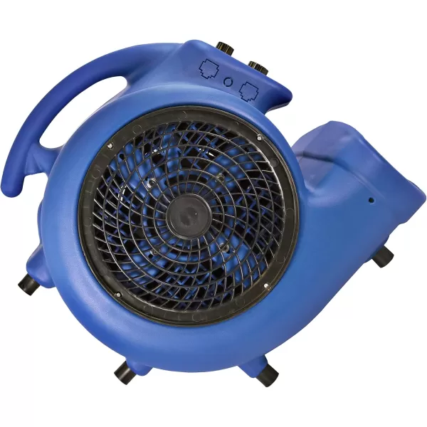 Comfort Zone CZBC121T 1/2HP High Velocity Air Mover, 3-Speeds, Timer, Adjustable Angles, Blue