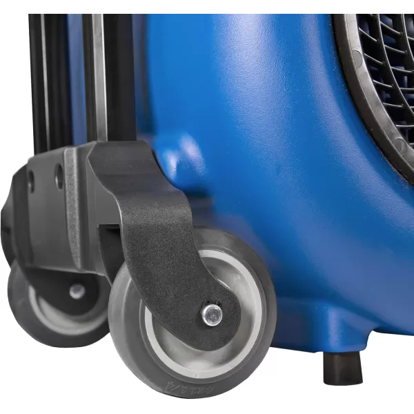 Comfort Zone CZBC121T 1/2HP High Velocity Air Mover, 3-Speeds, Timer, Adjustable Angles, Blue