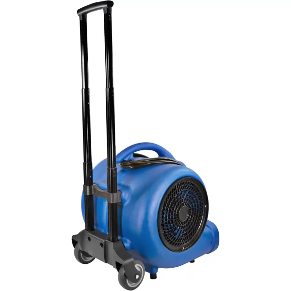Comfort Zone CZBC121T 1/2HP High Velocity Air Mover, 3-Speeds, Timer, Adjustable Angles, Blue