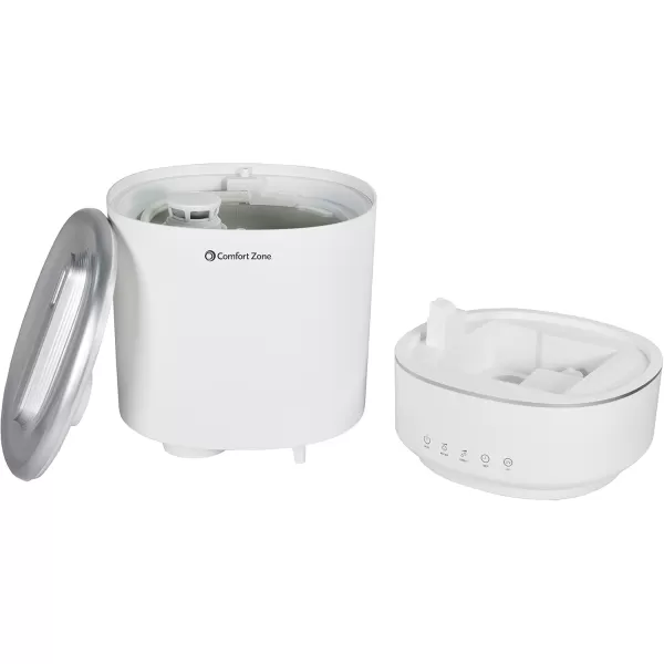 Comfort Zone CZHD65 Top Fill Digital Humidifier w/WiFi. Whisper-Quiet Operation, 1.2 Gal. capacity, Safety auto shut-off, Filter-Free Design, 6 hours  and 25 hours of operation .