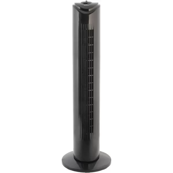 Comfort Zone 29" Oscillating Tower Fan, 3-Speed, with Sturdy Base, Ideal for Home, Bedroom &amp; Office, CZTF290WT