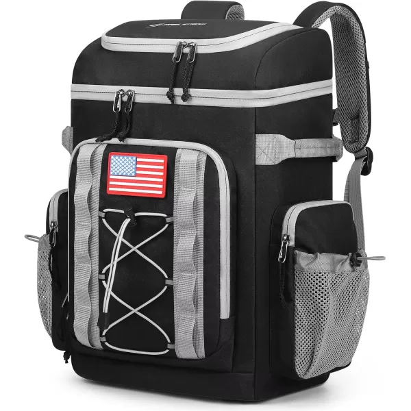 Maelstrom Backpack Cooler,Soft Lightweight Leakproof Cooler Backpack,35 Can Insulated Cooler Bag,Keeps 35 Cans Hot/Cold for Up to 16 Hours,Waterproof Lunch Backpack for Men Women-Blue