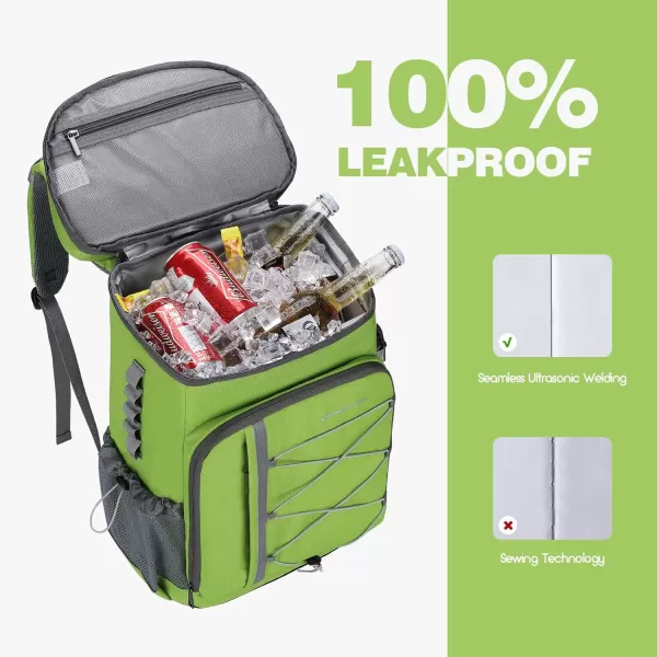 Maelstrom Cooler Backpack,35 Can Backpack Cooler Leakproof,Insulated Soft Cooler Bag,Camping Cooler,Beach Cooler,Ice Chest Backpack,Lightweight Travel Cooler Lunch Backpack for Hiking,Shopping