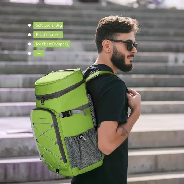 Maelstrom Cooler Backpack,35 Can Backpack Cooler Leakproof,Insulated Soft Cooler Bag,Camping Cooler,Beach Cooler,Ice Chest Backpack,Lightweight Travel Cooler Lunch Backpack for Hiking,Shopping
