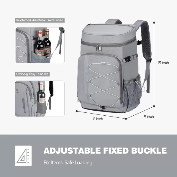 Maelstrom Cooler Backpack,35 Can Backpack Cooler Leakproof,Insulated Soft Cooler Bag,Camping Cooler,Beach Cooler,Ice Chest Backpack,Lightweight Travel Cooler Lunch Backpack for Hiking,Shopping