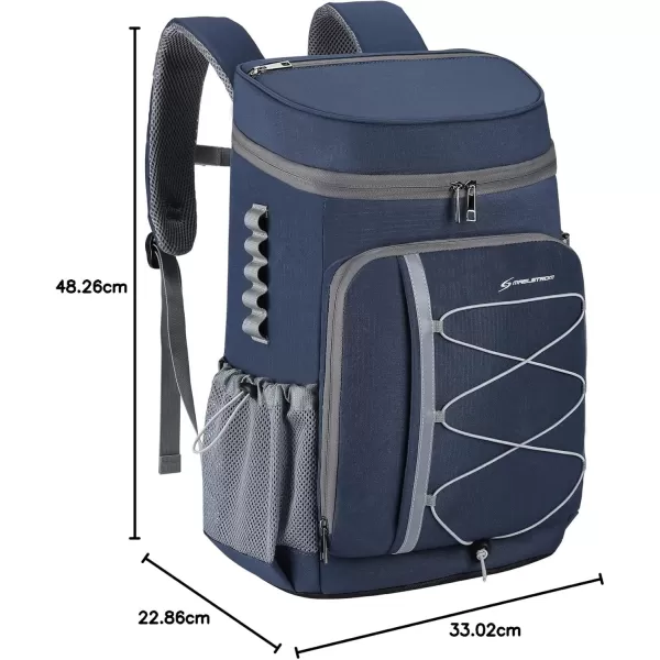 Maelstrom Cooler Backpack,35 Can Backpack Cooler Leakproof,Insulated Soft Cooler Bag,Camping Cooler,Beach Cooler,Ice Chest Backpack,Lightweight Travel Cooler Lunch Backpack for Hiking,Shopping