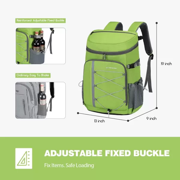Maelstrom Cooler Backpack,35 Can Backpack Cooler Leakproof,Insulated Soft Cooler Bag,Camping Cooler,Beach Cooler,Ice Chest Backpack,Lightweight Travel Cooler Lunch Backpack for Hiking,Shopping