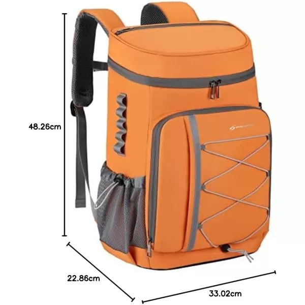 Maelstrom Cooler Backpack,35 Can Backpack Cooler Leakproof,Insulated Soft Cooler Bag,Camping Cooler,Beach Cooler,Ice Chest Backpack,Lightweight Travel Cooler Lunch Backpack for Hiking,Shopping