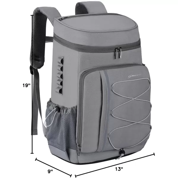 Maelstrom Cooler Backpack,35 Can Backpack Cooler Leakproof,Insulated Soft Cooler Bag,Camping Cooler,Beach Cooler,Ice Chest Backpack,Lightweight Travel Cooler Lunch Backpack for Hiking,Shopping