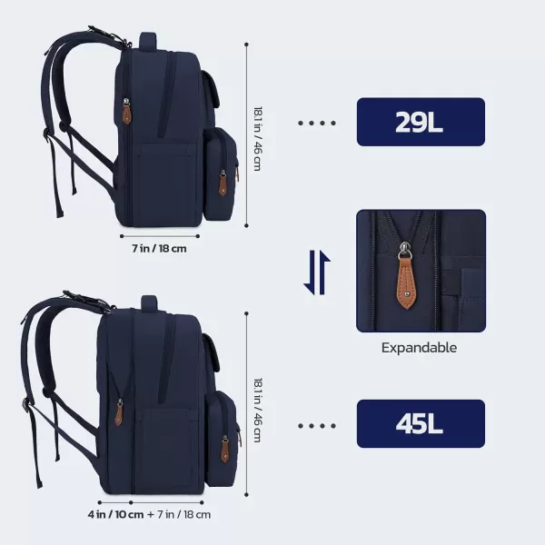 Maelstrom Diaper Bag Backpack,Baby Bag,23L-30L Expandable Diaper Backpack for Mom Dad,Travel Essentials Baby Bag with Changing Pad&amp;Stroller Straps &amp; Pacifier Bag,Gray