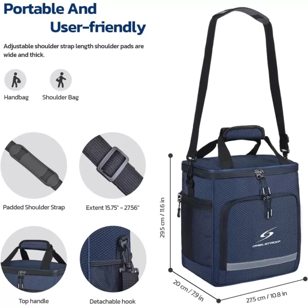 Maelstrom Lunch Box for Men,Insulated Lunch Bag Women/Men,Leakproof Lunch Cooler Bag, Lunch Tote Bag