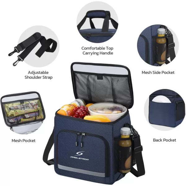 Maelstrom Lunch Box for Men,Insulated Lunch Bag Women/Men,Leakproof Lunch Cooler Bag, Lunch Tote Bag