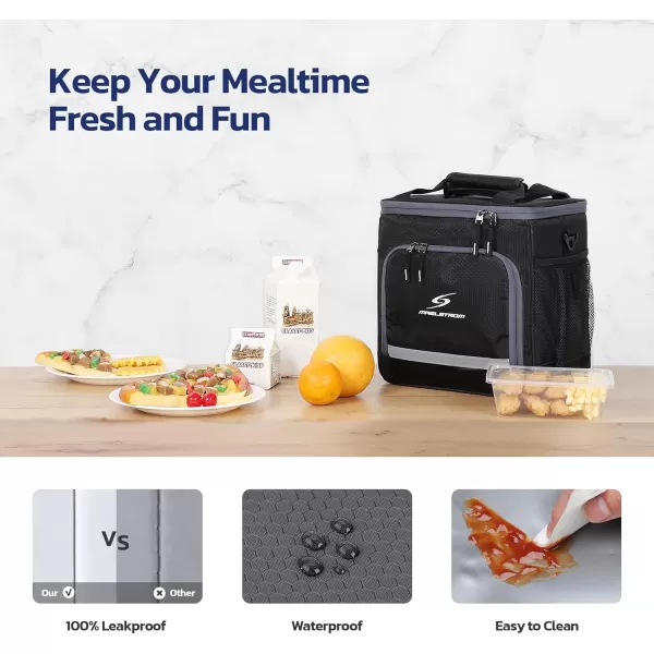Maelstrom Lunch Box for Men,Insulated Lunch Bag Women/Men,Leakproof Lunch Cooler Bag, Lunch Tote Bag