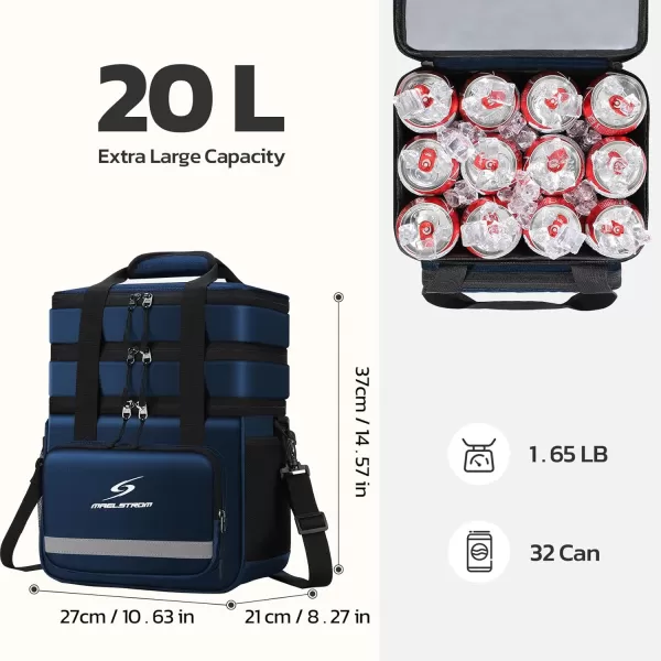 Maelstrom Lunch Box for Men,Insulated Lunch Bag Women/Men,Leakproof Lunch Cooler Bag, Lunch Tote Bag