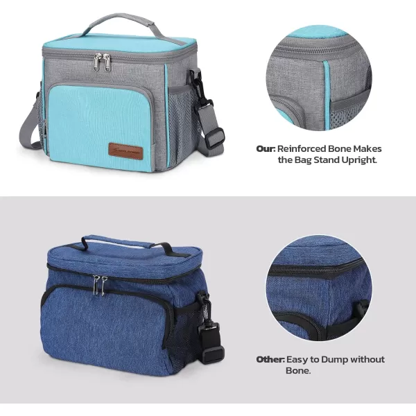 Maelstrom Lunch Box for Men,Insulated Lunch Bag Women/Men,Leakproof Lunch Cooler Bag, Lunch Tote Bag