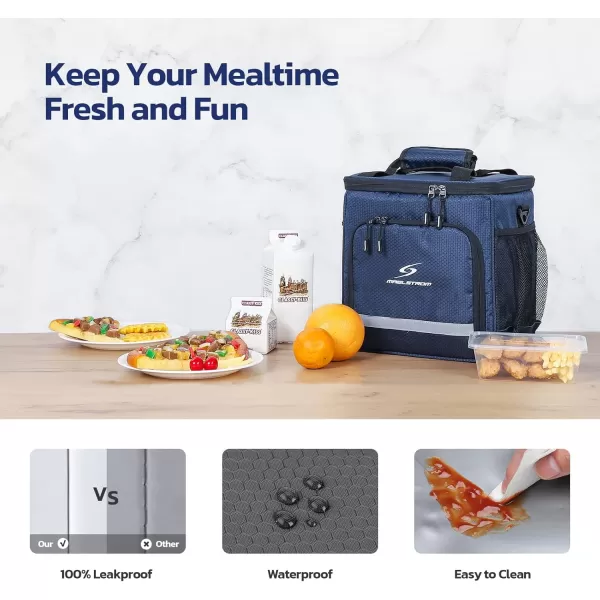 Maelstrom Lunch Box for Men,Insulated Lunch Bag Women/Men,Leakproof Lunch Cooler Bag, Lunch Tote Bag