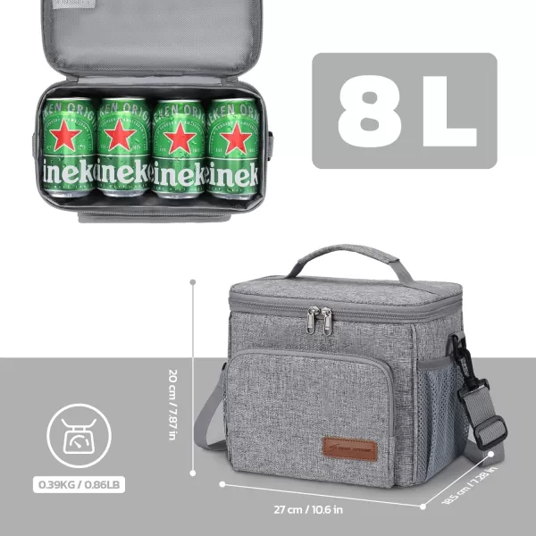 Maelstrom Lunch Box for Men,Insulated Lunch Bag Women/Men,Leakproof Lunch Cooler Bag, Lunch Tote Bag