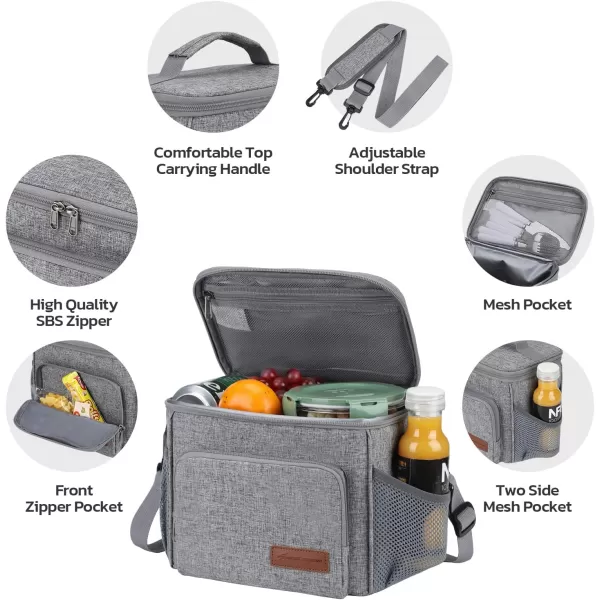 Maelstrom Lunch Box for Men,Insulated Lunch Bag Women/Men,Leakproof Lunch Cooler Bag, Lunch Tote Bag