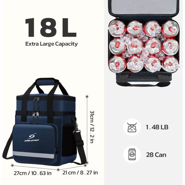 Maelstrom Lunch Box for Men,Insulated Lunch Bag Women/Men,Leakproof Lunch Cooler Bag, Lunch Tote Bag
