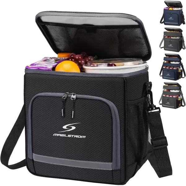 Maelstrom Lunch Box for Men,Insulated Lunch Bag Women/Men,Leakproof Lunch Cooler Bag, Lunch Tote Bag