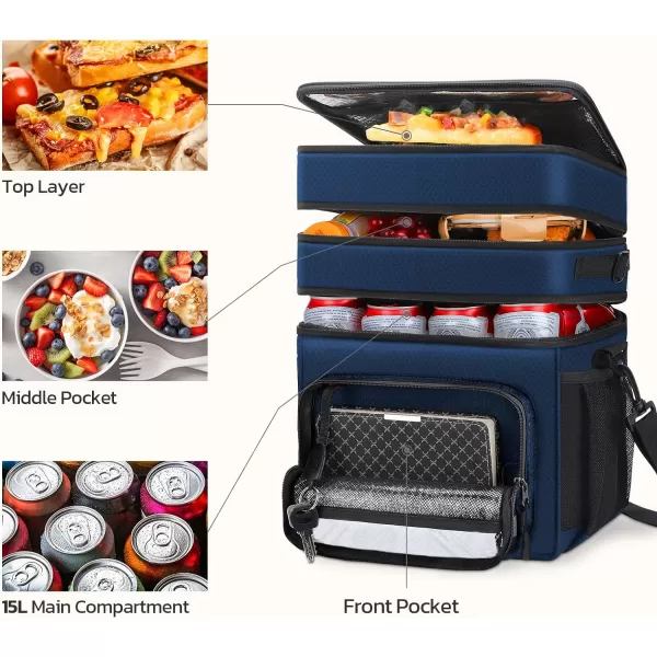 Maelstrom Lunch Box for Men,Insulated Lunch Bag Women/Men,Leakproof Lunch Cooler Bag, Lunch Tote Bag