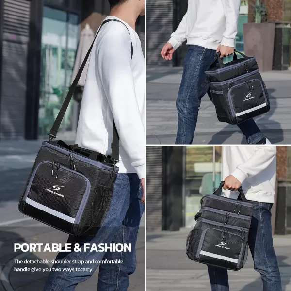 Maelstrom Lunch Box for Men,Insulated Lunch Bag Women/Men,Leakproof Lunch Cooler Bag, Lunch Tote Bag